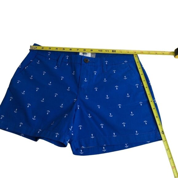 OLD NAVY WOMEN ANCHOR PRINT  SHORTS‎ SZ 4 - Picture 6 of 7